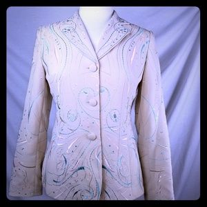 John Meyer Studios embroidered western jacket